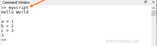 Eine andere M&ouml;glichkeit, ein Skript auszuf&uuml;hren