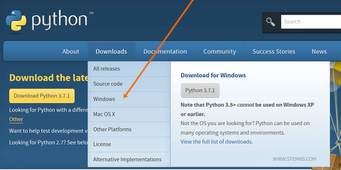 Wählen Sie Ihr Betriebssystem
