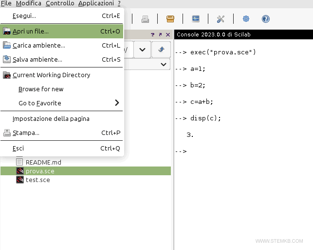 how to open a script