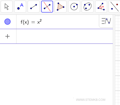 Geben Sie Ihre mathematische Funktion ein.