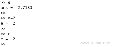 Ein Beispiel zur Zuweisung von Werten an Konstanten: