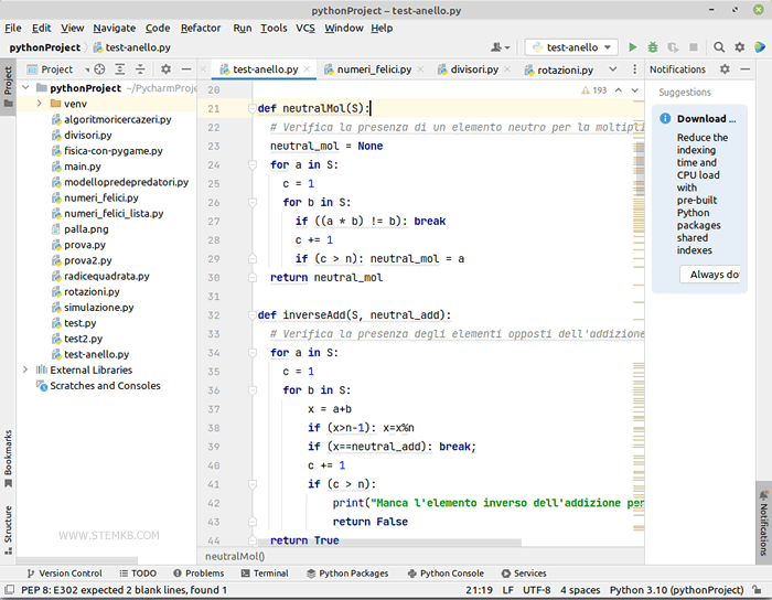 Python command window